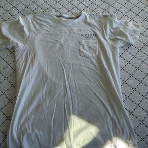 Rip Curl White T-Shirt - Men’s Large